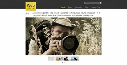 30 Wordpress шаблони Портфолио фотограф