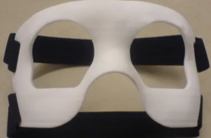3D отпечатан маска, за да помогне на играчите да се възстановят по-бързо и да се върне в отбора