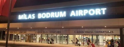 Aeroportul Bodrum pe drum să se odihnească