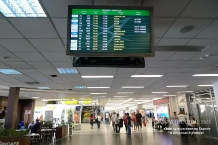 Летище Белград, как да получите полезна информация, поръчка на такси