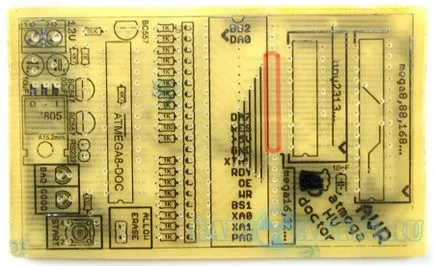 ATMEGA fusebit orvos - helyreállítani Fyuz mikrokontrollerek - radioaktivitás - minden rádióamatőr