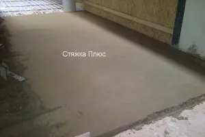 sapa de beton etaj, descrierea procesului de instalare, tehnologia - plus sapa