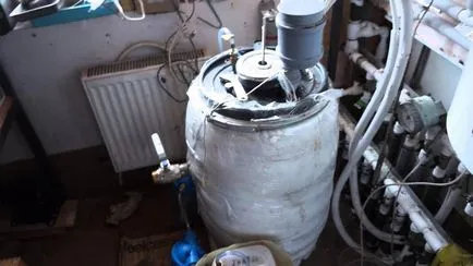 Biogazul proprii de gaz mâinile de gunoi de grajd in casa, instalarea unei ferme, video