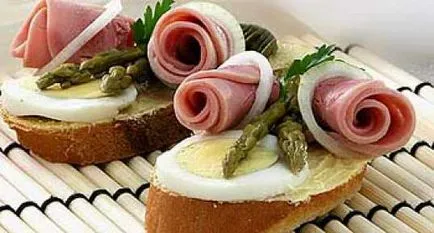 Sandwich полза или вреда - това е интересно да се вкусно - лесно да се подготви!