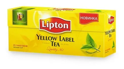 Ceai Lipton (Lipton) - mai ales gust, beneficii și rău, comentarii