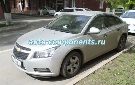 Chevrolet Cruze instalarea pe șenile fără cheie