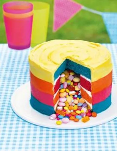 Ce este Pinata tort cum să gătească un tort cu o surpriză, moda puls