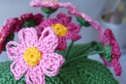 Какво плетене на една кука за мама примери за детски занаяти