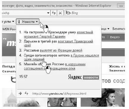 Какви са фуражи, както и Web Slices