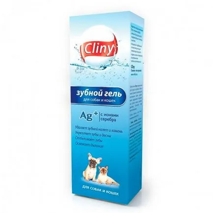 gel de dinte Cliny pentru câini și pisici - cumpăra ieftin de la Moscova magazin online ieftine, structura