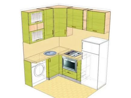 proiect de design de bucătărie