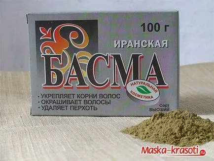 Начало боядисване на коса Къна и Басма