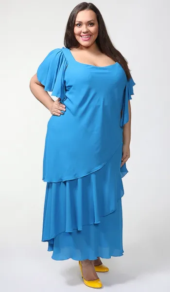 Stiluri Sarafane pentru femeile obeze (foto) pentru a alege modelul corespunzător