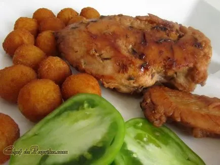 Пилешко филе на тиган - необичайна рецепта със снимка