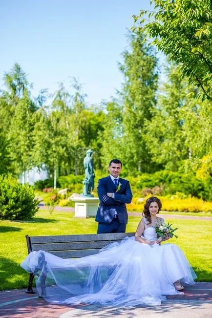 Снимки след сватбата, както и неговата oranizovat