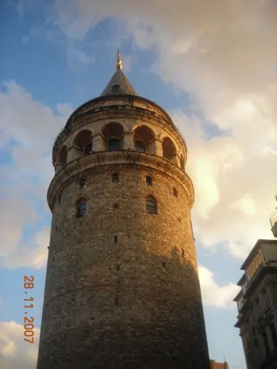 A Galata-torony Galata -, ahol egy útvonalterv-, fotók, történelem