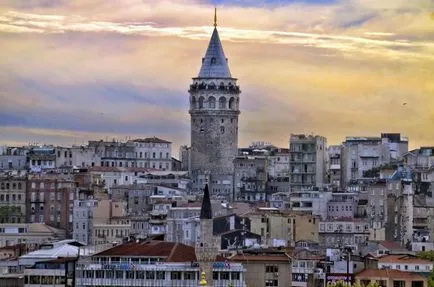 Turnul Galata (Istanbul, Turcia) Istoric, fotografii, descriere