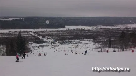 Síközpont Hó Korobitsyno - áttekintés és az általános benyomás, skivsem