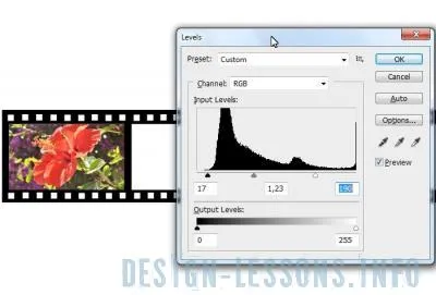 Simulați film în Photoshop - lecții Adobe Photoshop