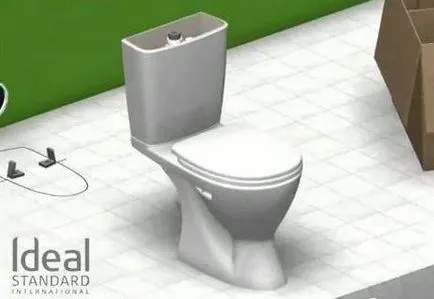 Instrucțiuni pentru instalarea standard ideală de toaletă, instalarea de WC - instruire standard, ideale