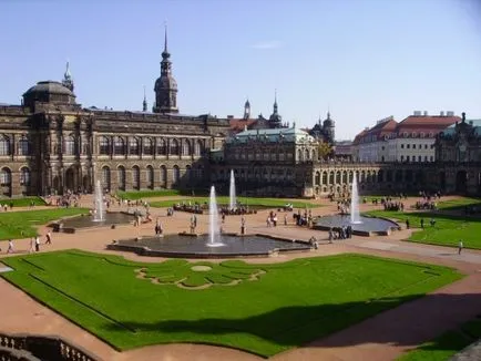 Zwinger - a legnagyobb barokk műemlék