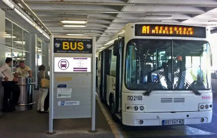 Cum se ajunge de la aeroport Nikola Tesla din Belgrad