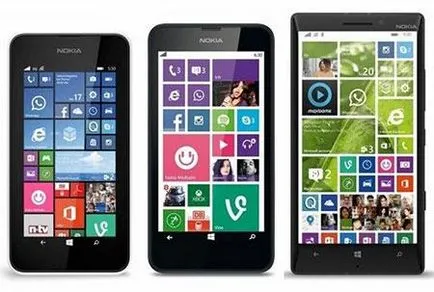 Hogyan frissíteni egy okostelefon Windows Mobile 10