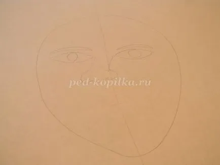 Cum de a desena un portret de pași Papa pentru copii