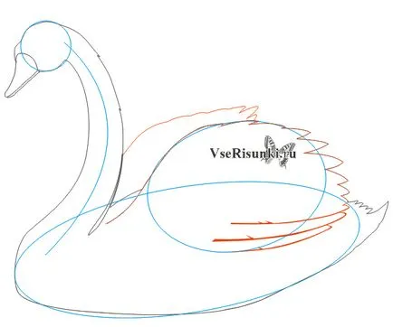 Как да се направи лебед молив етапи