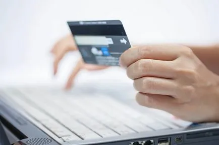 Cum să plătească pentru achiziții de pe Internet cu un card de credit ~ frenzyshopper