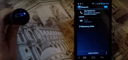 Csatlakoztatása és konfigurálása egylábú (szelfi-stick) android utasításokat video