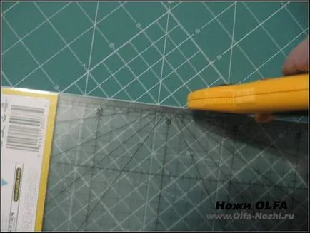 Как да се използва за рязане нож, в блога Олфа