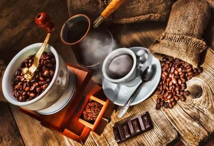 Cum să fiarbă și să bea cafea adevărată fotografie alimente