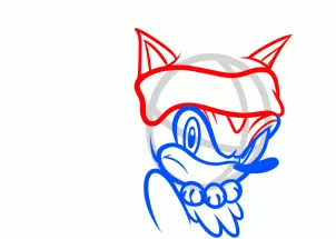 Hogyan rajzoljunk újév Shadow of Sonic egyszerű és könnyen felhívni a ceruza, toll, vagy