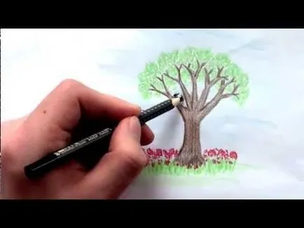 Как да се направи молив дървета инструкции стъпка по стъпка за