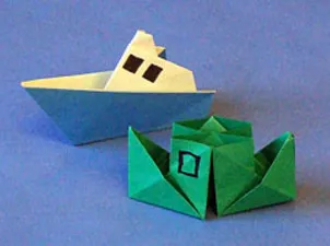 Cum sa faci o barca origami