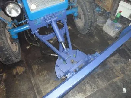 Cum de a face lama pe tractor cu mâinile