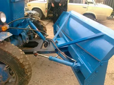 Cum de a face lama pe tractor cu mâinile