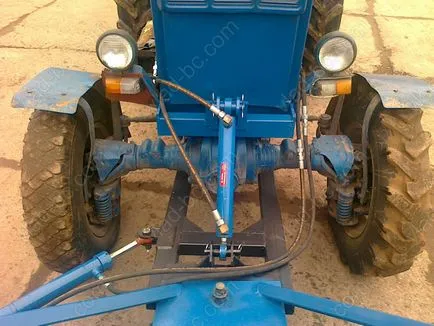 Cum de a face lama pe tractor cu mâinile