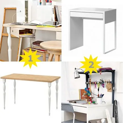 Cum de a face desktop-ul mai convenabil, 2 master-class de IKEA mobilier