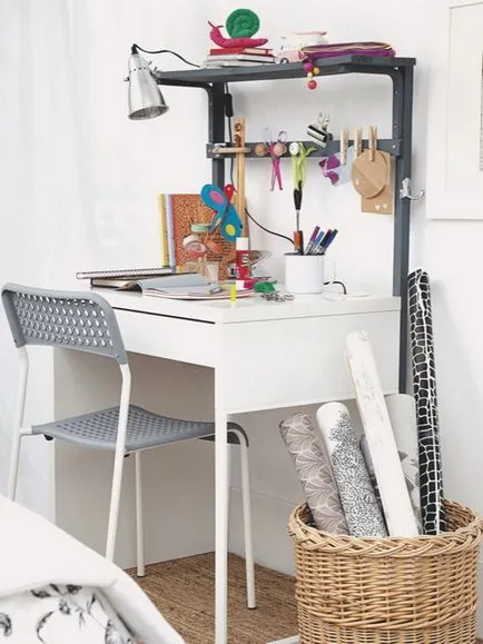 Cum de a face desktop-ul mai convenabil, 2 master-class de IKEA mobilier