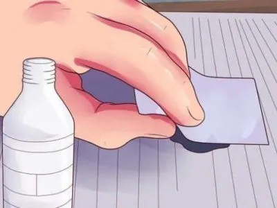 Cum de a șterge cerneala pix din hârtie, fără urmă la lucru ușor acasă