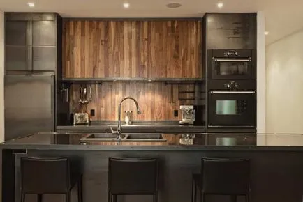 Hogyan hozzunk létre egy egyedi belső tér a konyha egy magánházban a példa a legnépszerűbb stílus