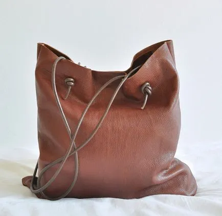 Как да шият чанта, изработена от естествена кожа с ръцете си подробно майсторски клас при модели