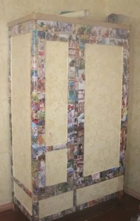 Decoupage szekrényben kezével fotó és videó műhelyek