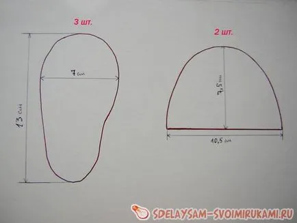 Ac fin papuci de pat, o clasă de master, cu propriile lor mâini