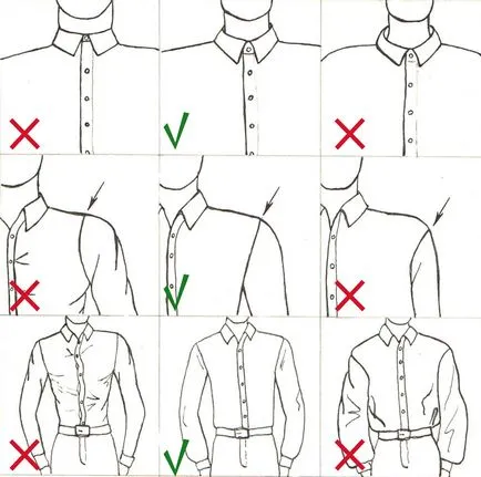 Как да изберем мъжки правила риза