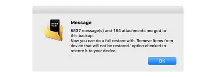 Как да възстановите SMS и imessage след 