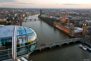 A London Eye, él Londonban