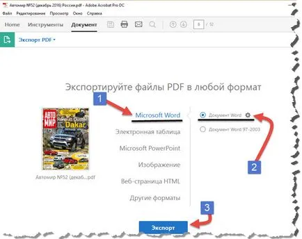 Conversia la PDF în Word atât de ușor, instrucțiuni pas cu pas!